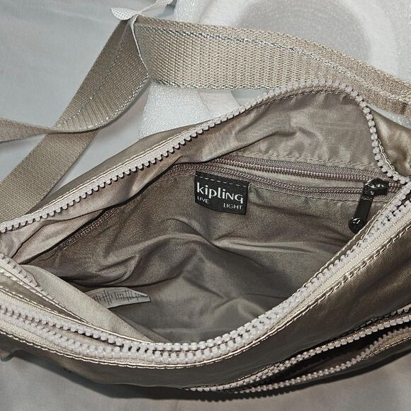 Kipling Alvar Crossbody • Metallic Glow • NWT - Picture 5 of 8